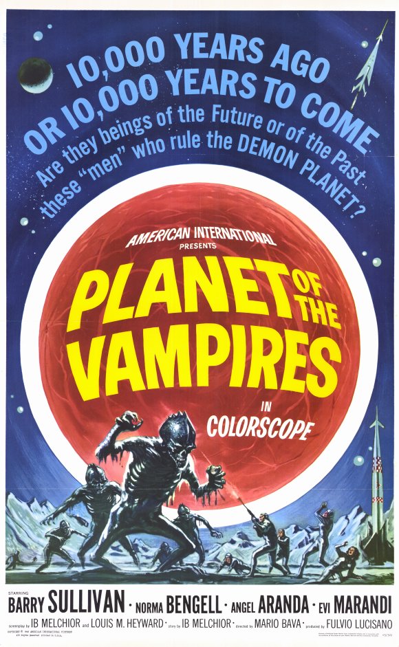 Planet of the Vampires poster